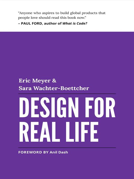 Title details for Design for Real Life by Eric A Meyer - Available